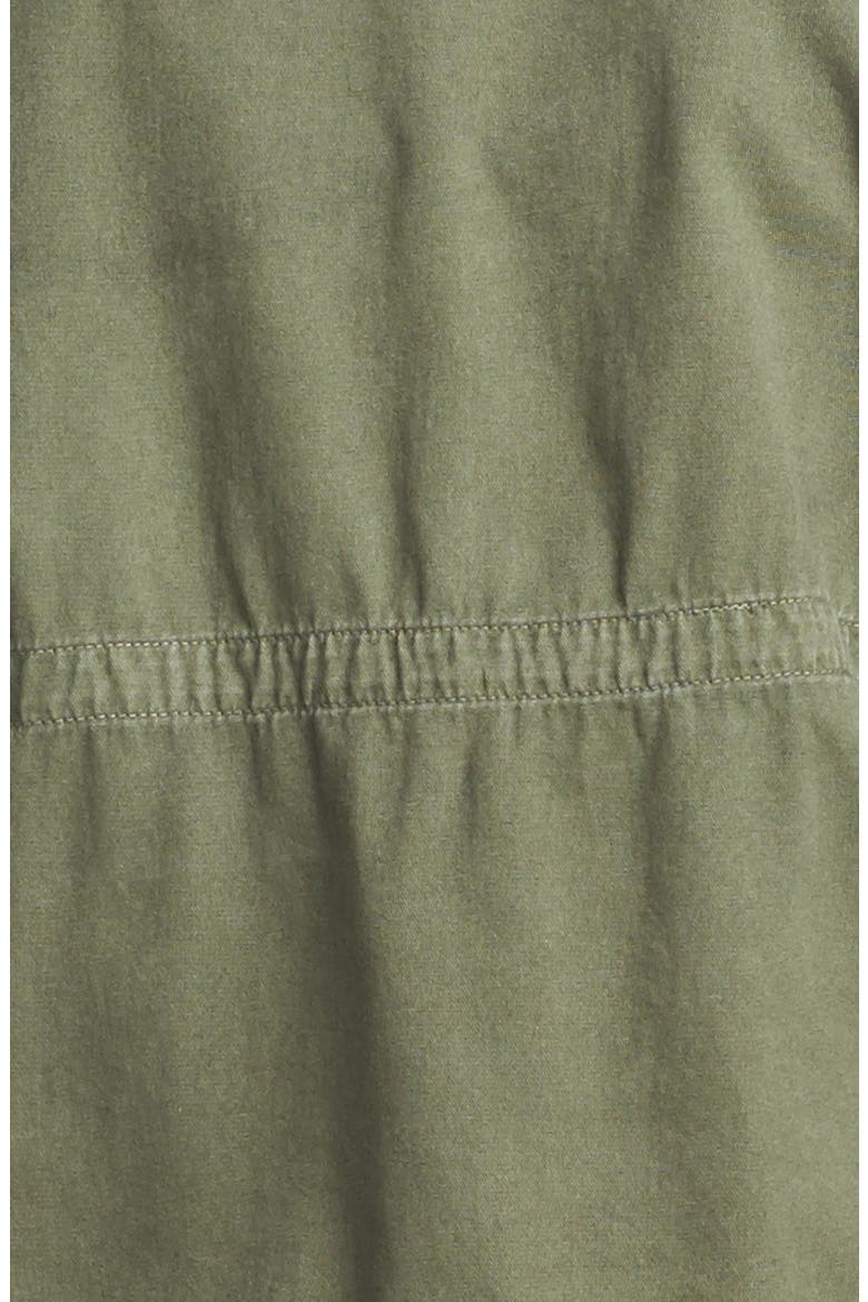 'The Lone Soldier' Coated Sleeve Jacket, Alternate, color, OMBRE COATED ARMY GREEN