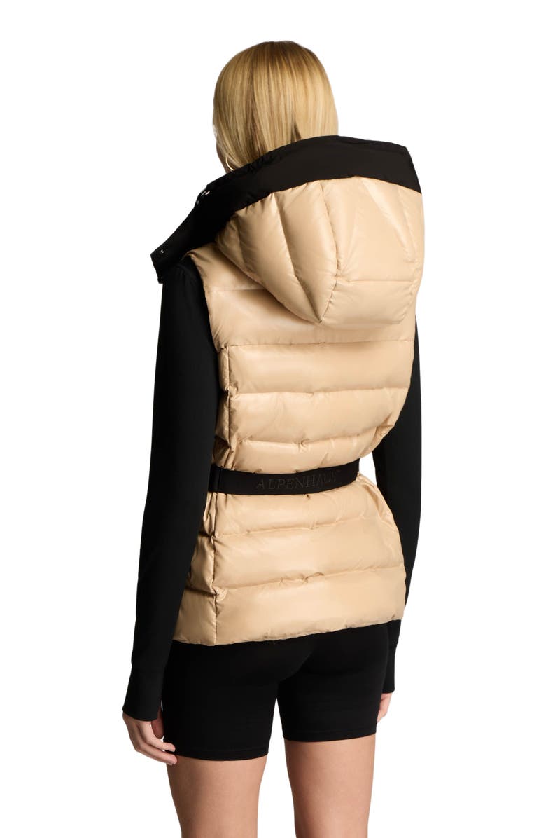 Alpenhaus Vercors Lightweight Utility Vest with Lustre Detailing, Alternate, color, Sandstone