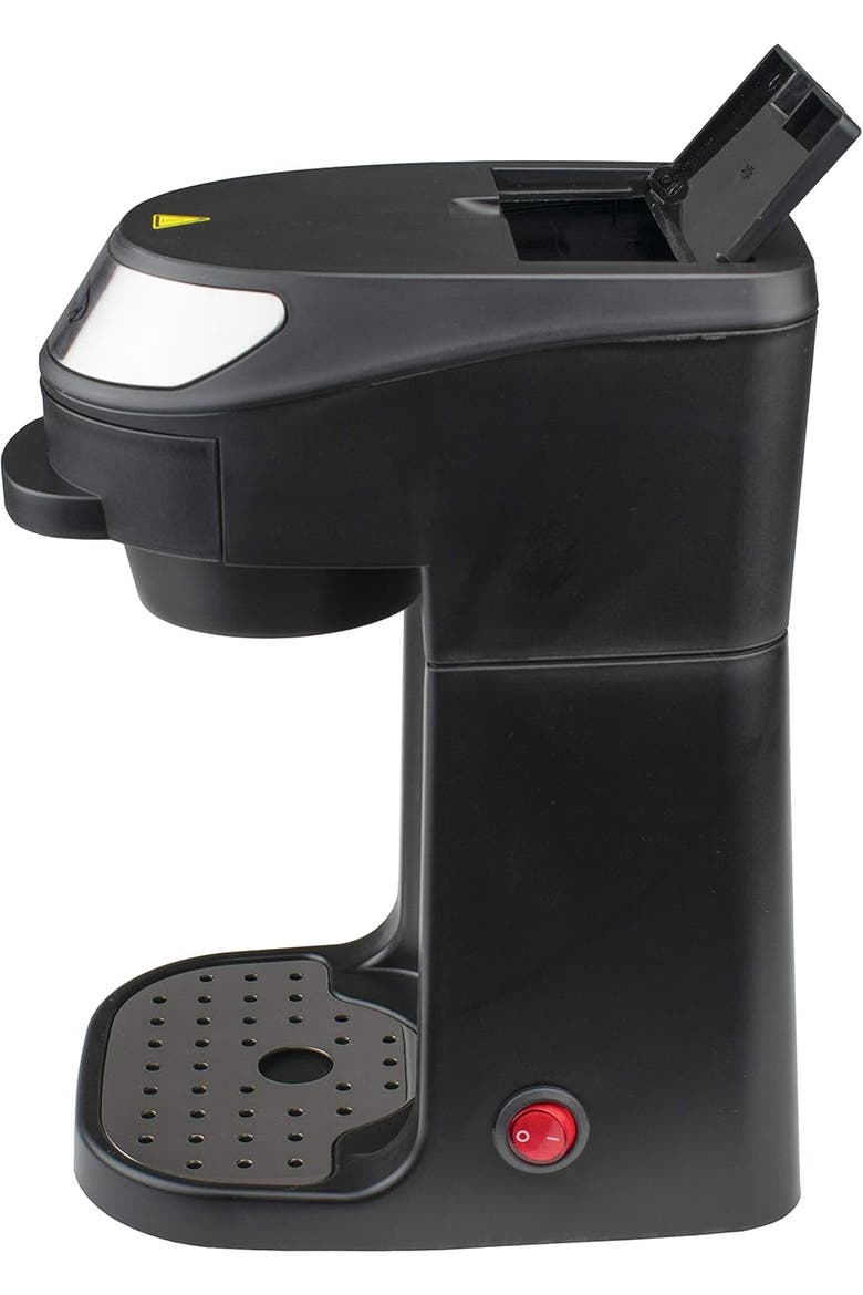 Single Cup Coffee Maker, Alternate, color, BLACK