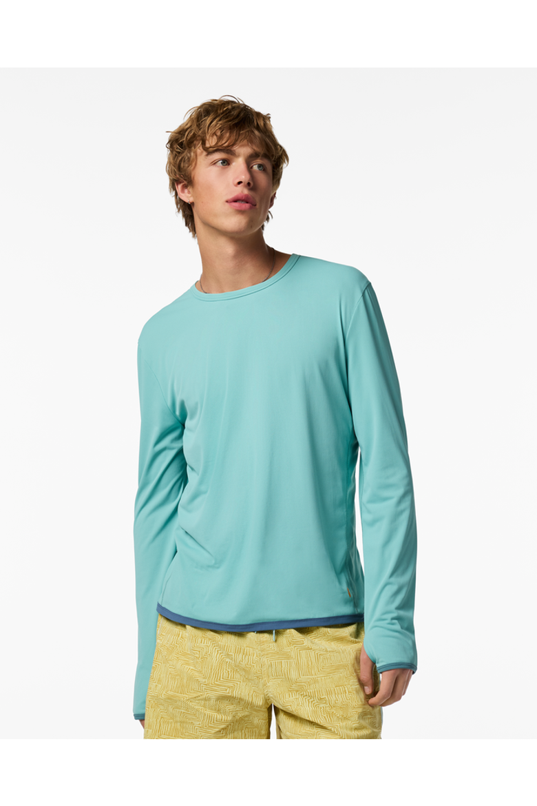 Sombra Long-Sleeve Sun Shirt - Men's, Main, color, Tide Pool