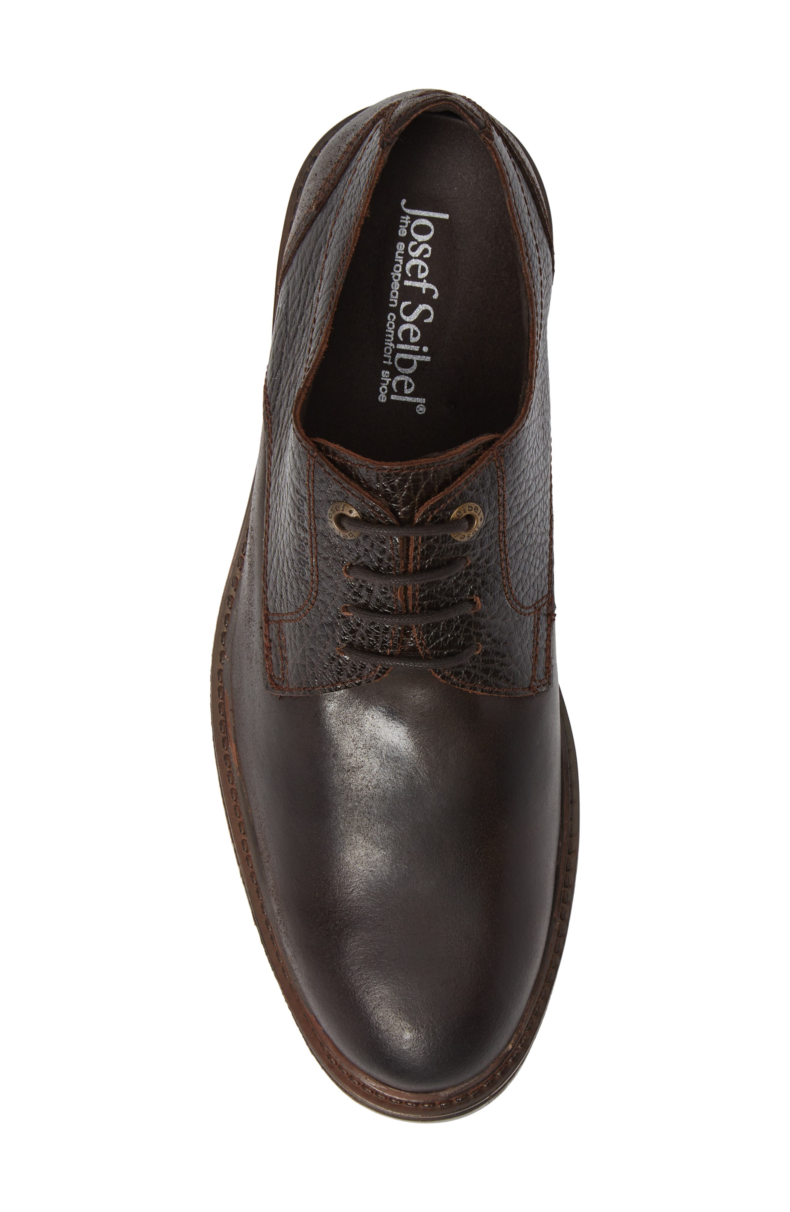 Josef Seibel Oscar Plain Toe Derby, Alternate, color, 