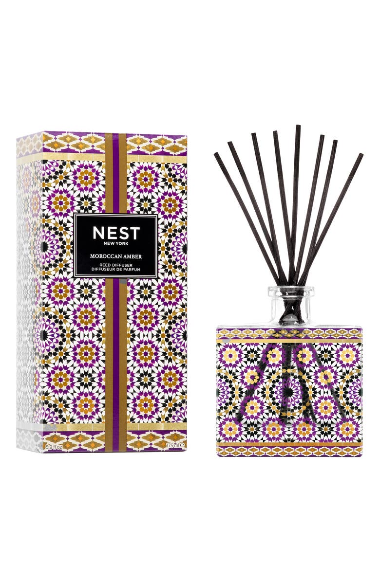 NEST New York Moroccan Amber Specialty Reed Diffuser, Alternate, color, 