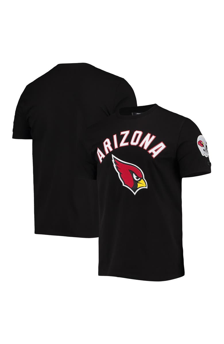 PRO STANDARD Men's Pro Standard Black Arizona Cardinals Team Classic Bristle Slim-Fit T-Shirt, Alternate, color, Black
