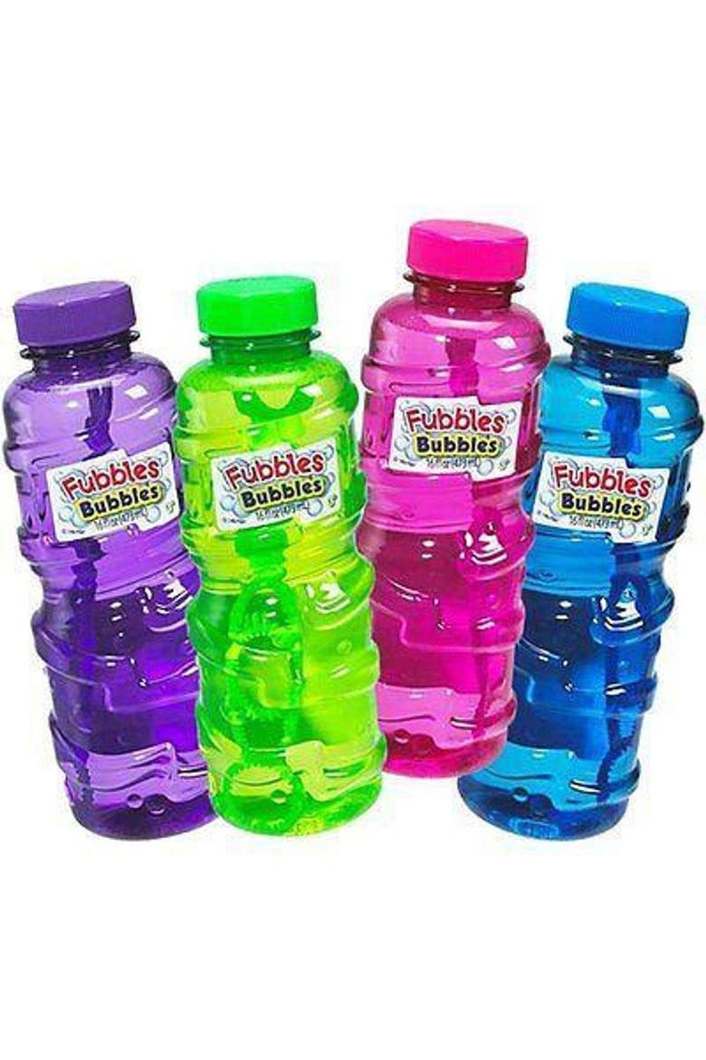 Fubbles 32 Fluid Ounce Bubble Solution, Alternate, color, Multicolored