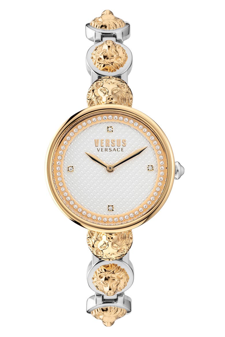 South Bay Bracelet Watch, 34mm, Main, color, TWO TONE