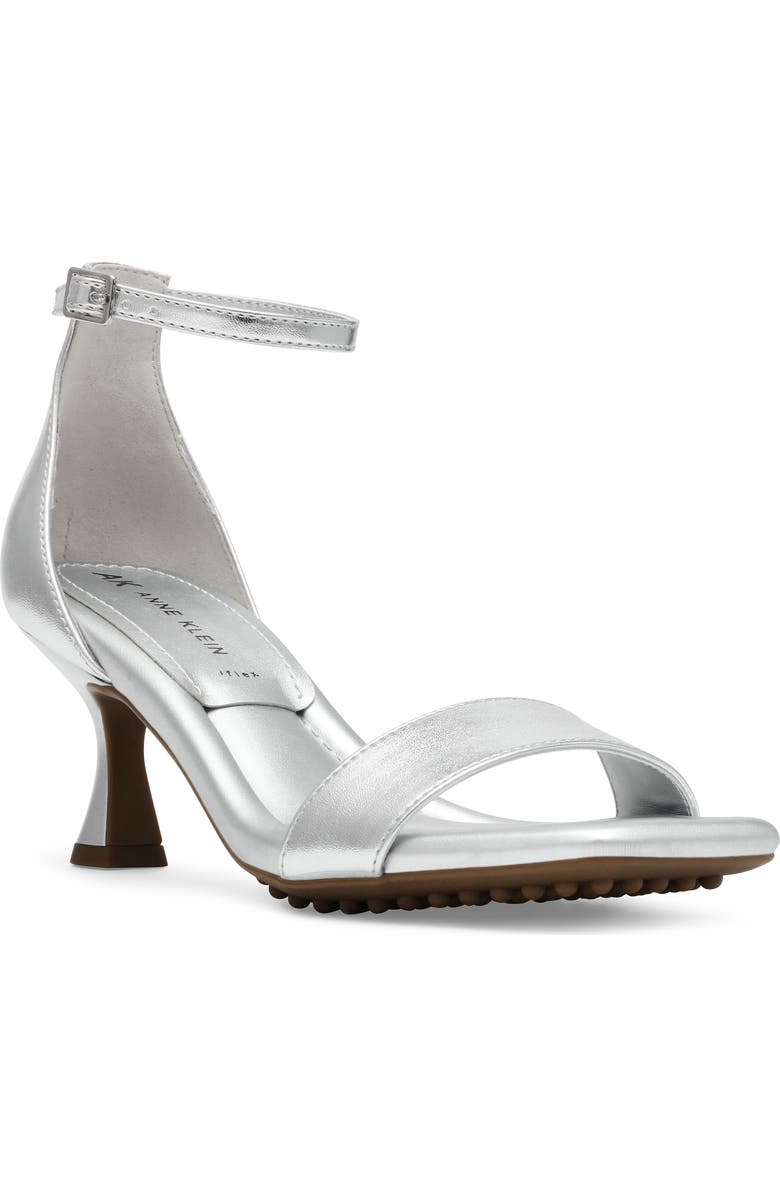 Anne Klein Jade Sandal, Main, color, Silver