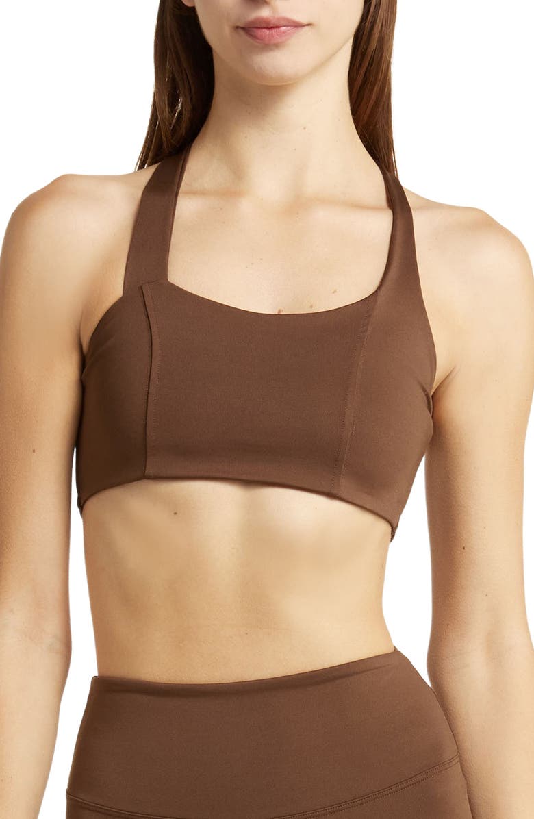 Solely Fit Crisscross Contouring Sports Bra, Main, color,