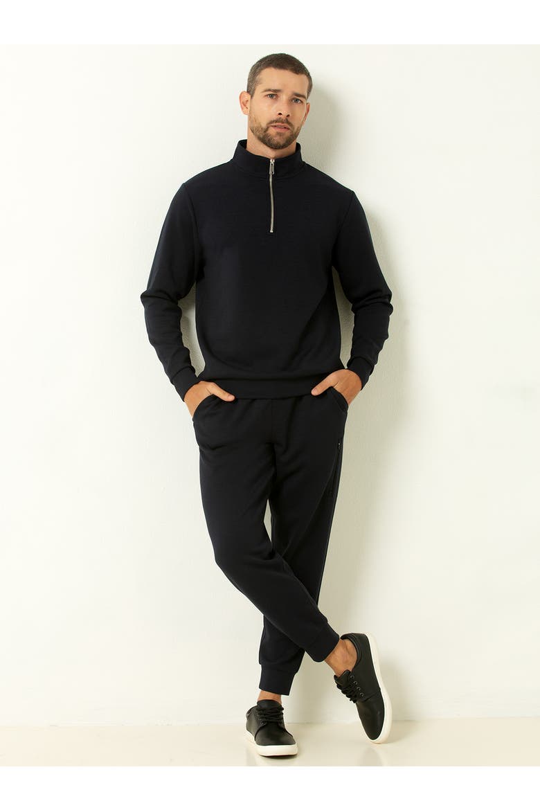 Classic Drawstring Jogger, Alternate, color, Deep Navy