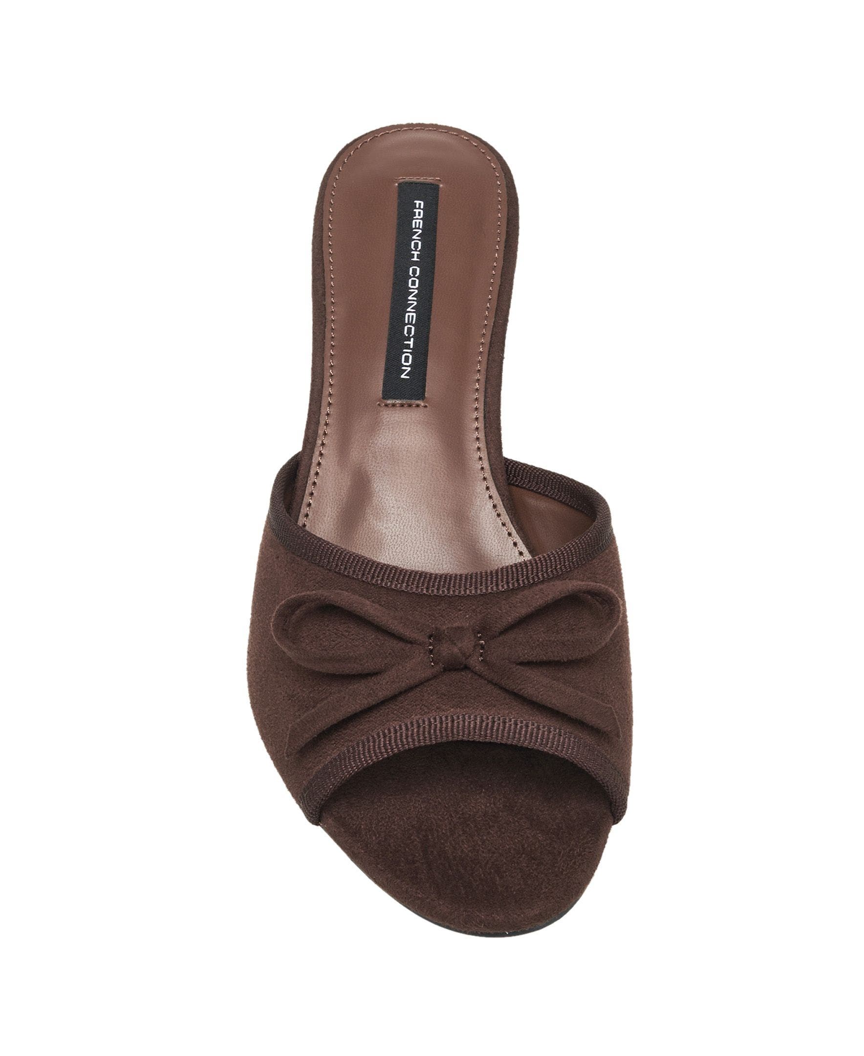 Dotty Faux Suede Heel, Alternate, color, Brown