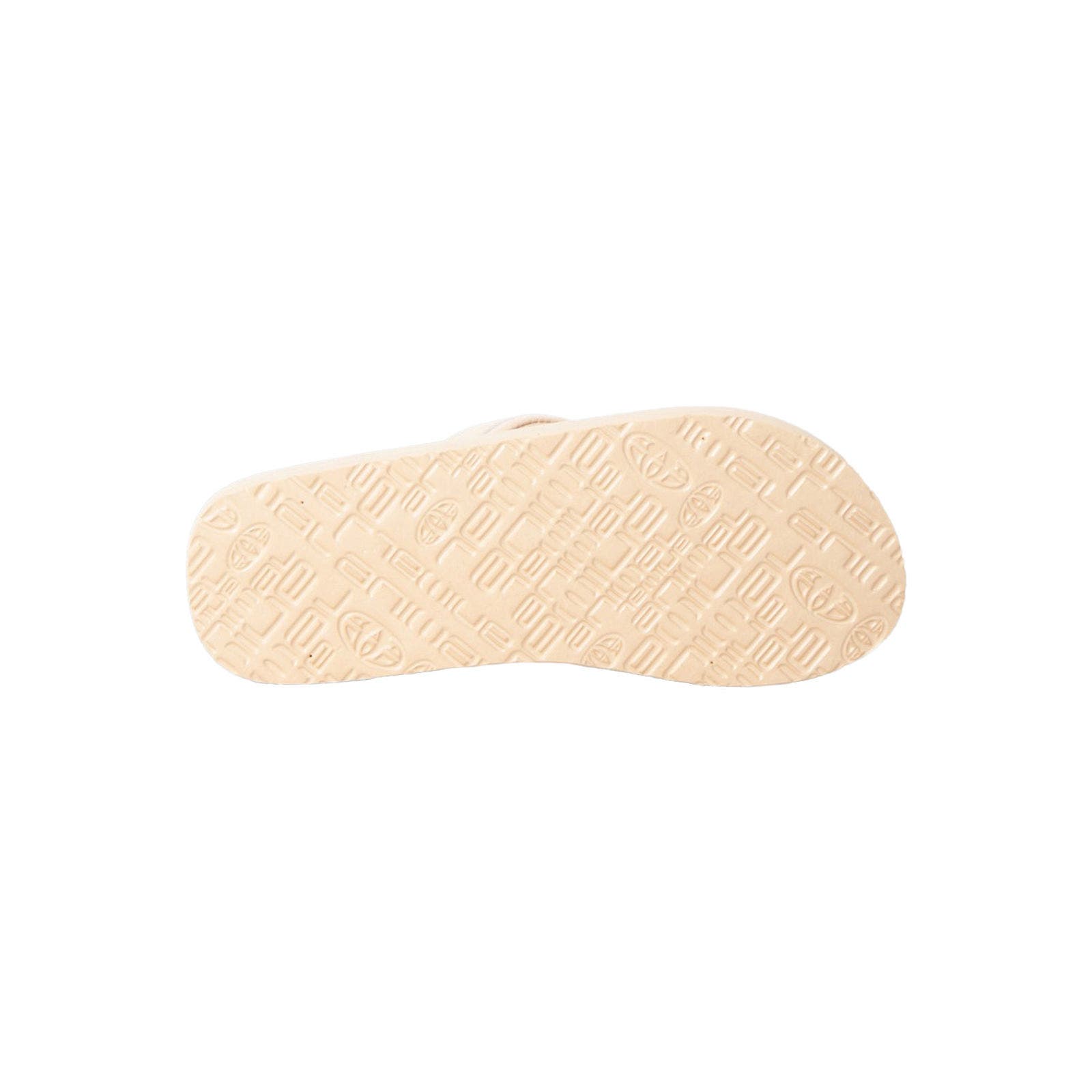 Logo Flip Flops, Alternate, color, Beige and White