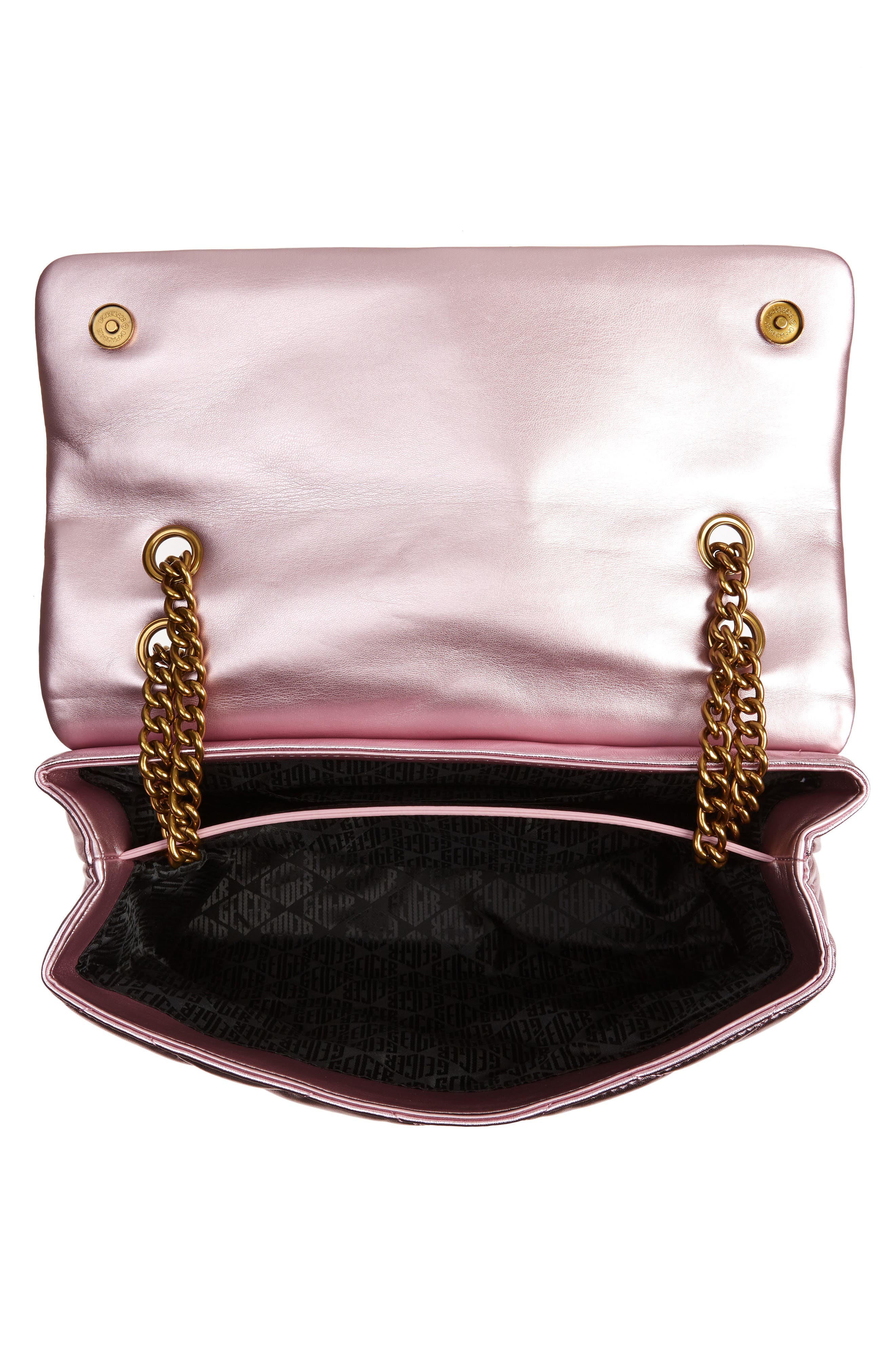 Kurt Geiger London XXL Kensington Soft Quilted Leather Shoulder Bag, Alternate, color, 