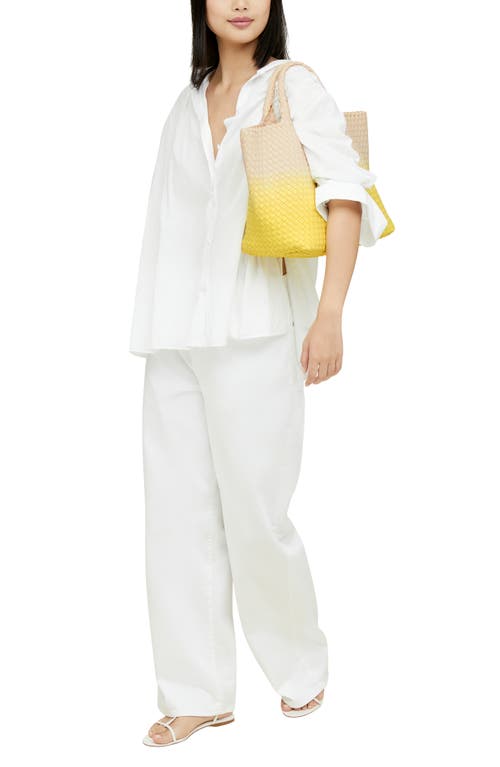 Naghedi Medium St. Barths Tote In Gingko