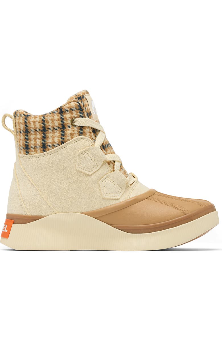 SOREL Out N About IV Chillz Waterproof Duck Boot, Alternate, color, Honey White/ Tawny Buff