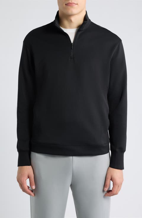 Flex Double Knit Quarter Zip Pullover