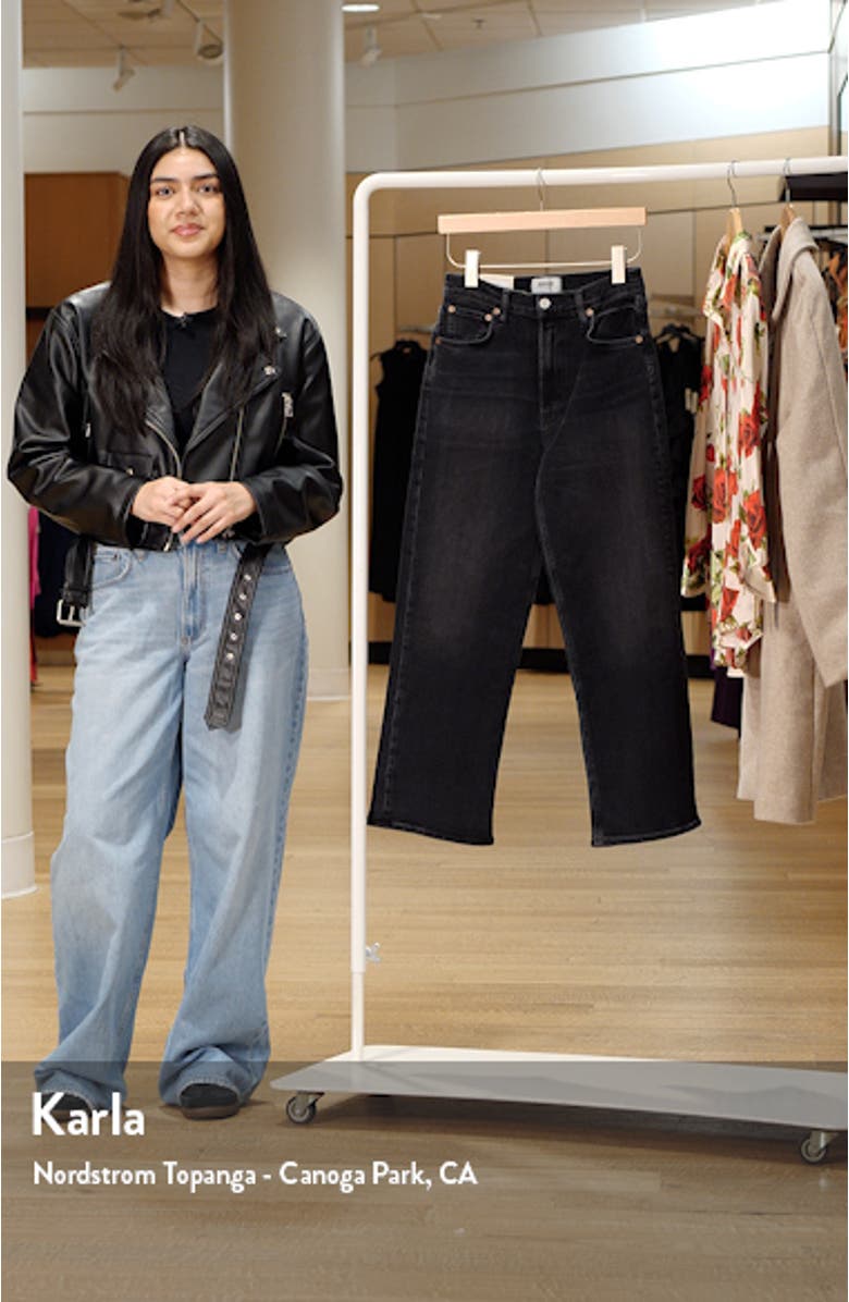 Ren High Waist Wide Leg Jeans, sales video thumbnail