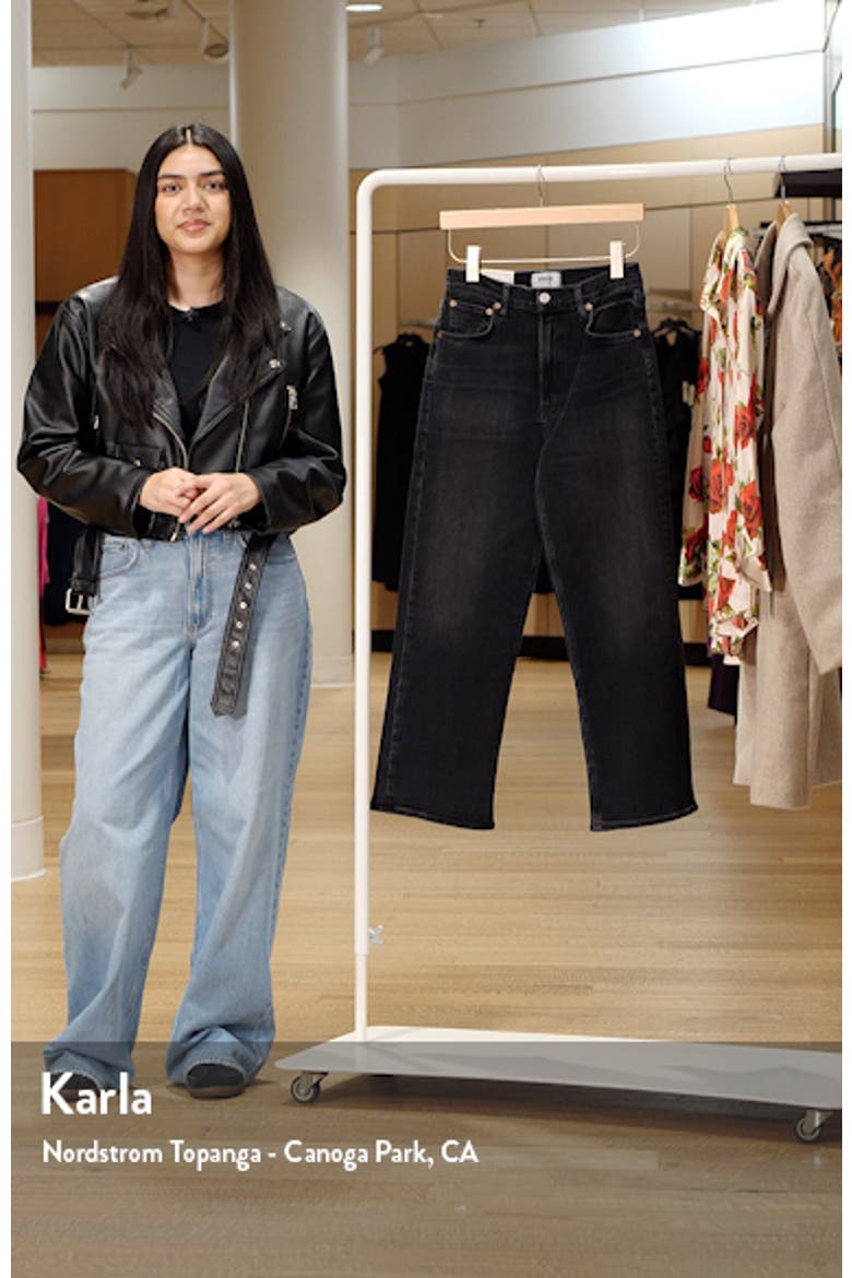 Ren High Waist Wide Leg Jeans video