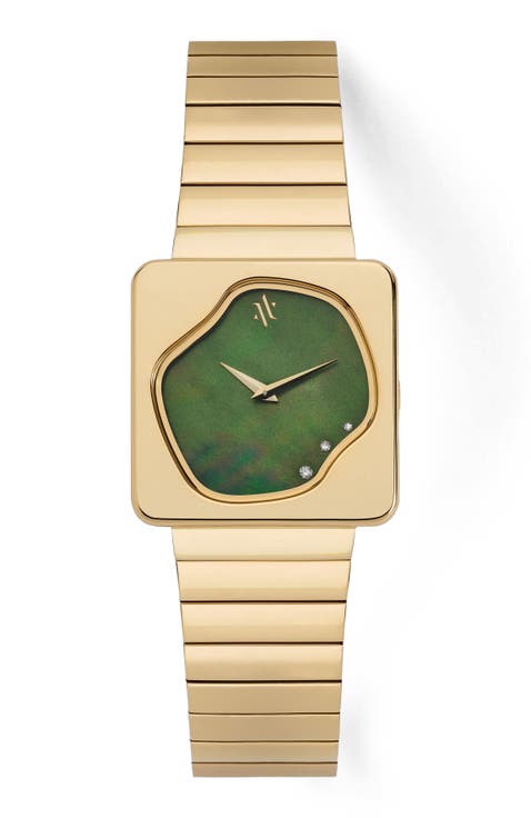 Astra Gemstone and Diamonds Watch