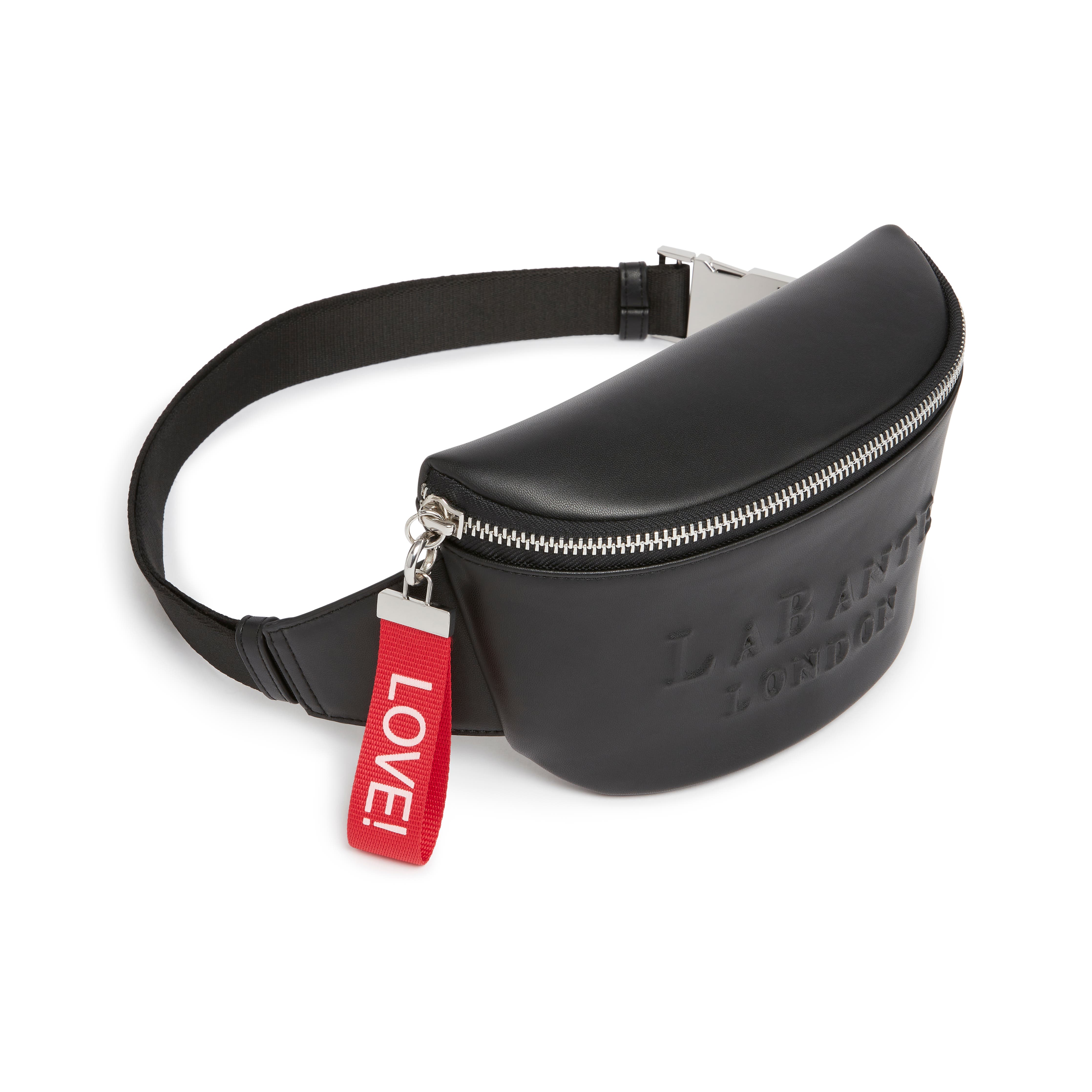 Machu-Pichu Vegan Fanny Pack, Alternate, color, Black