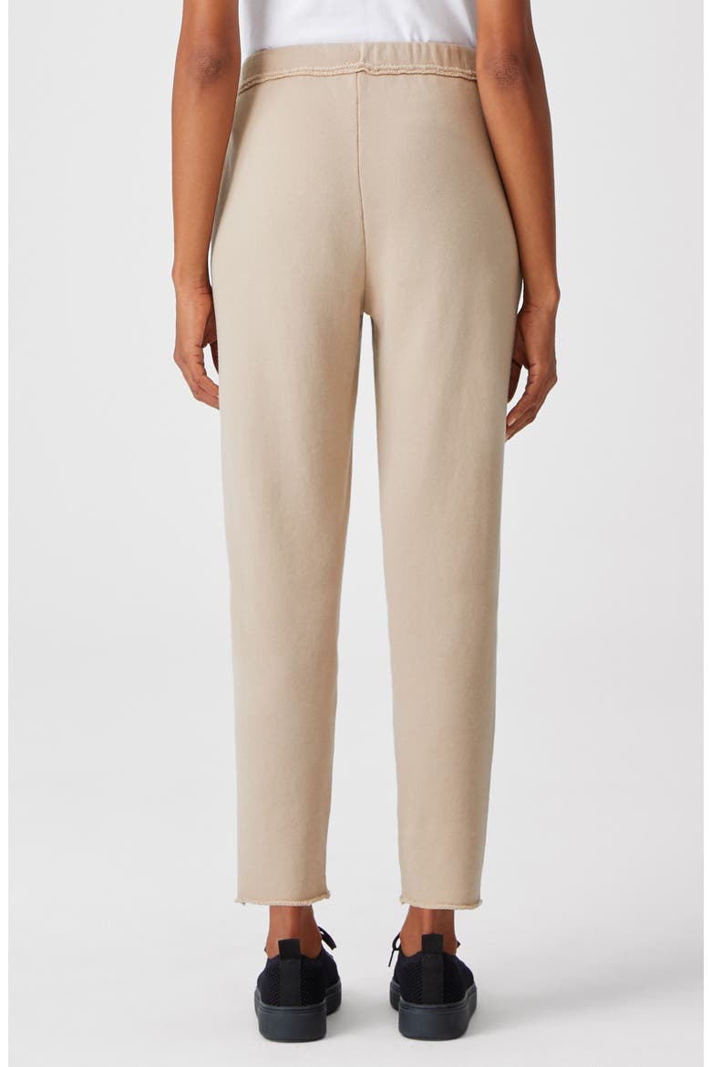 Tie Waist Crop Pants, Alternate, color, KHAKI