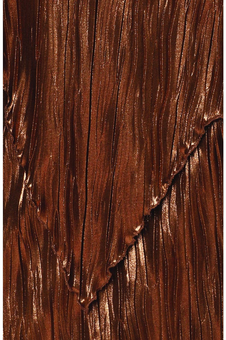 Fortuny Pleats Sleeveless Top, Alternate, color, Bronze