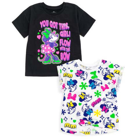 Minnie Mouse 2-Pack Short Sleeve T-Shirts