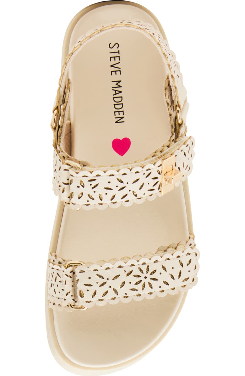 Steve Madden Kids' JMona Slingback Sandal, Alternate, color, Bone