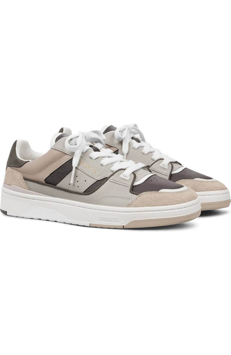 Axel Arigato Clay Sneaker, Alternate, color, Beige/Dark Brown