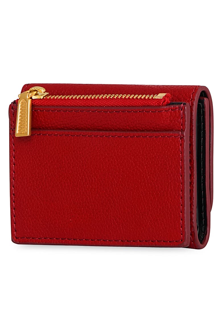 Insider Compact Leather Trifold Wallet, Alternate, color, SIREN