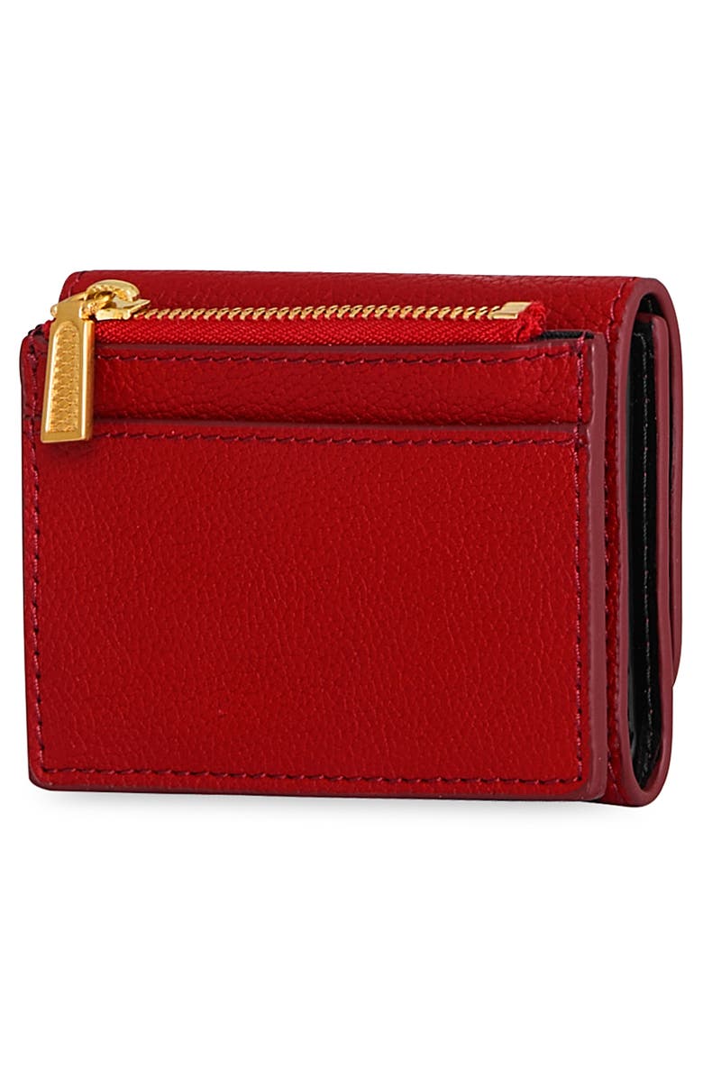 Rebecca Minkoff Insider Compact Leather Trifold Wallet, Alternate, color, Siren