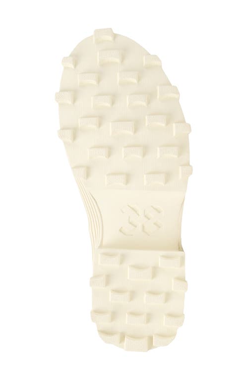 Camperlab Traktori Lug Sole Mary Jane In White Natural