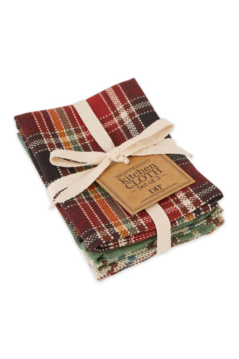 Neck Of The Woods Heavyweight Essentials Dishcloth Set of 3, Main, color, Neck of the Woods