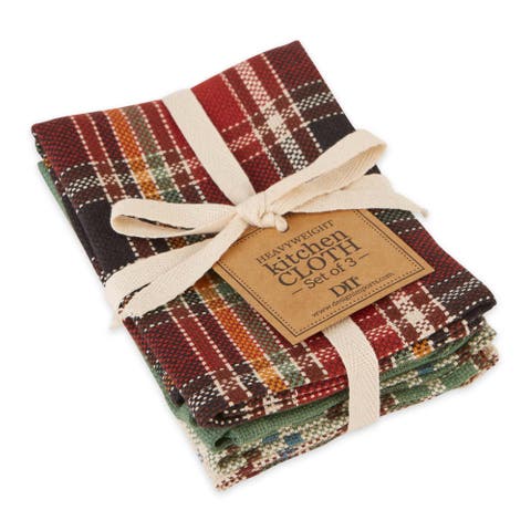 Neck Of The Woods Heavyweight Essentials Dishcloth Set of 3