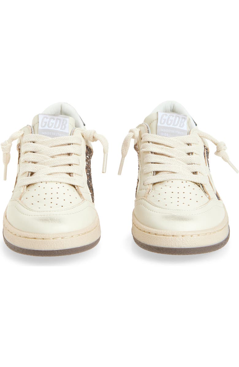 Golden Goose Kids' Ball Star Sneaker, Alternate, color, Taupe/ White