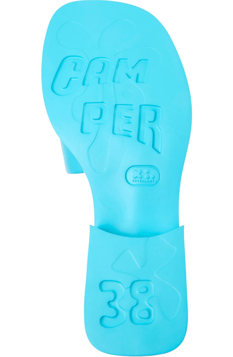 Camper Dana Slide Sandal, Alternate, color, Turquiose Aqua