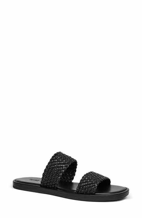 PAIGE Dakota Basket Weave Slide Sandal