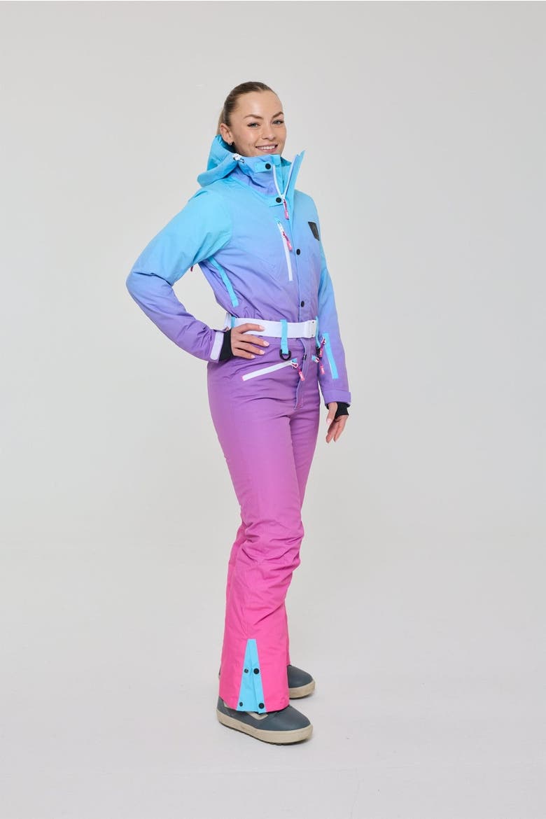 Rhythm Is A Dancer Women's Ski Suit, Alternate, color, Sky blue