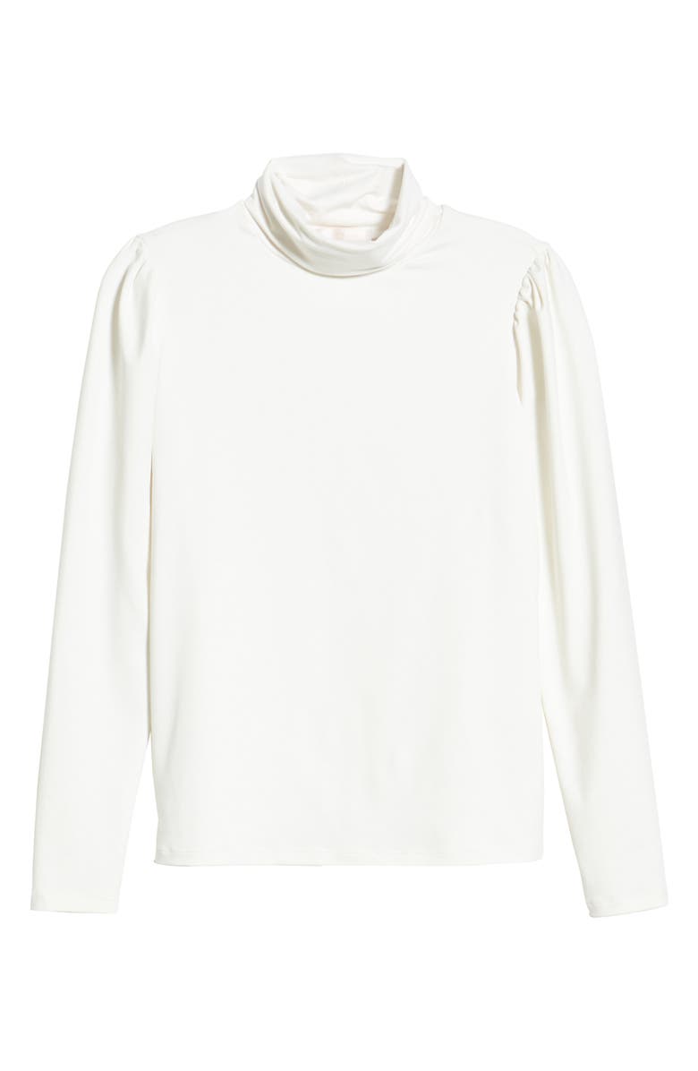 Rachel Parcell Puff Shoulder Turtleneck, Alternate, color, 