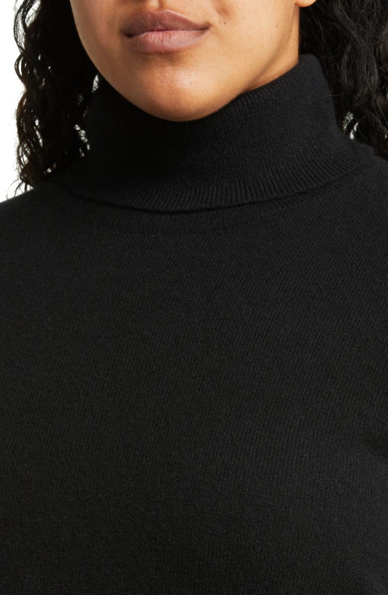 Nordstrom Cashmere Turtleneck Sweater, Alternate, color,