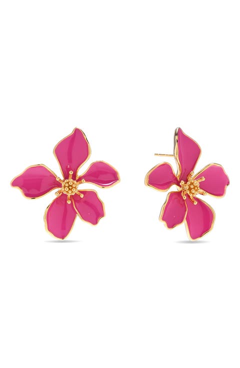 Aurelia Flower Stud Earrings