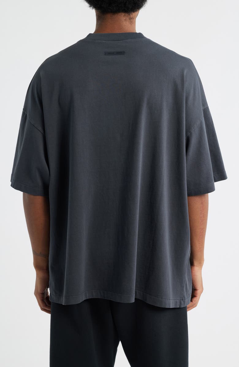 Fear of God Essentials '90s Fit Logo Graphic T-Shirt, Alternate, color, Vintage Black