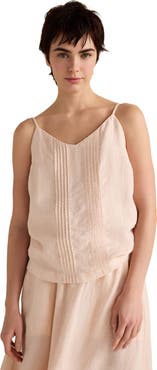 Haven Well Within Linen Pintuck Cami