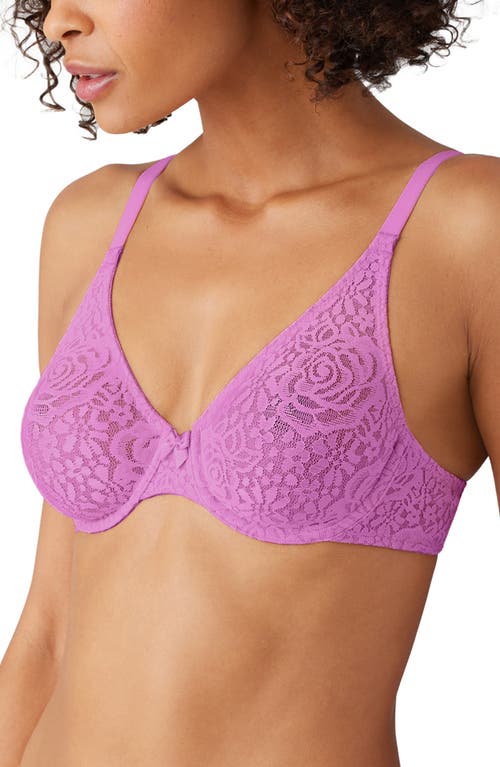 Wacoal Halo Lace Convertible Underwire Bra In First Bloom