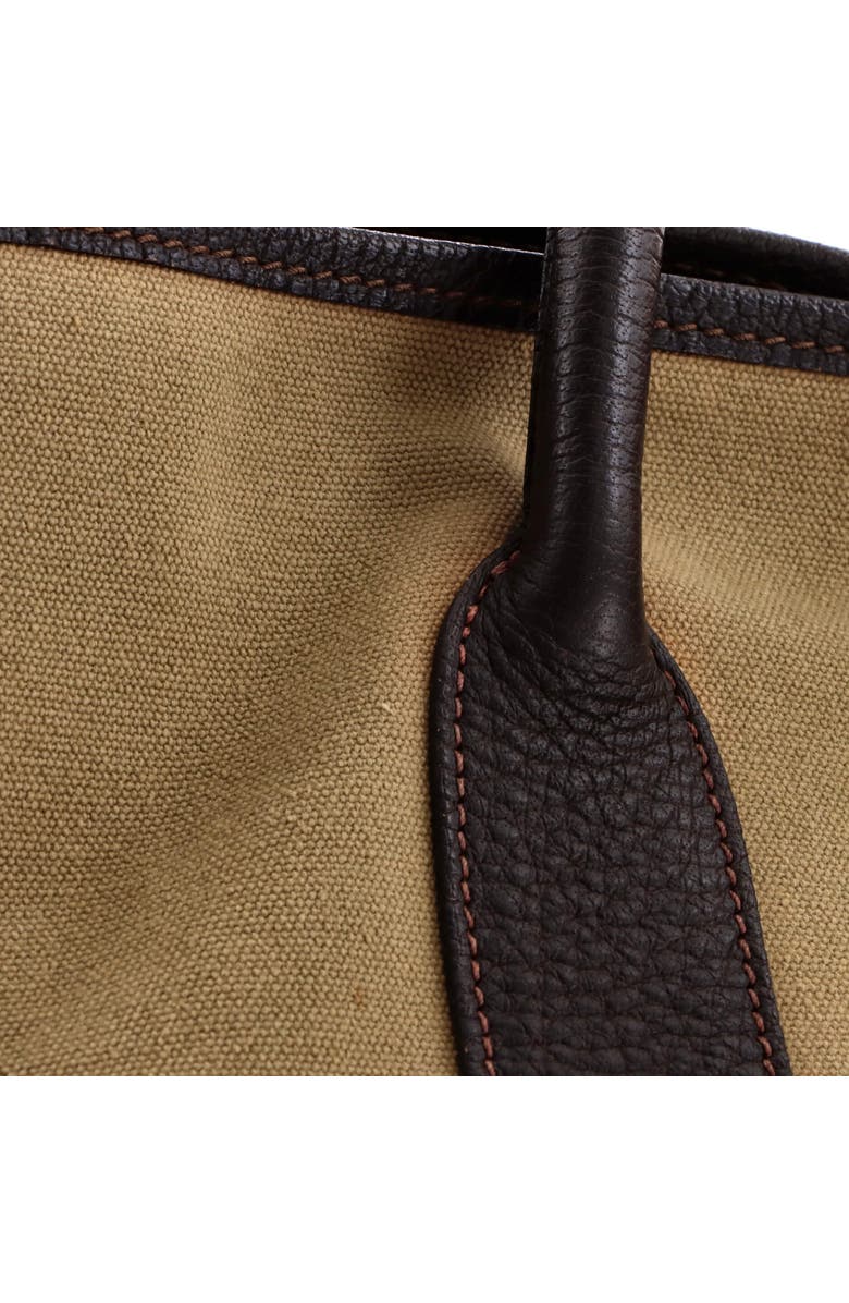 Pre-Owned Hermes Garden Party Tote Toile and Leather 36, Alternate, color, Khaki