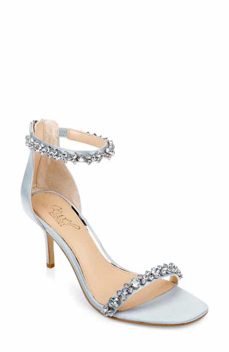 Jewel Badgley Mischka Dustyn Metallic Sandal