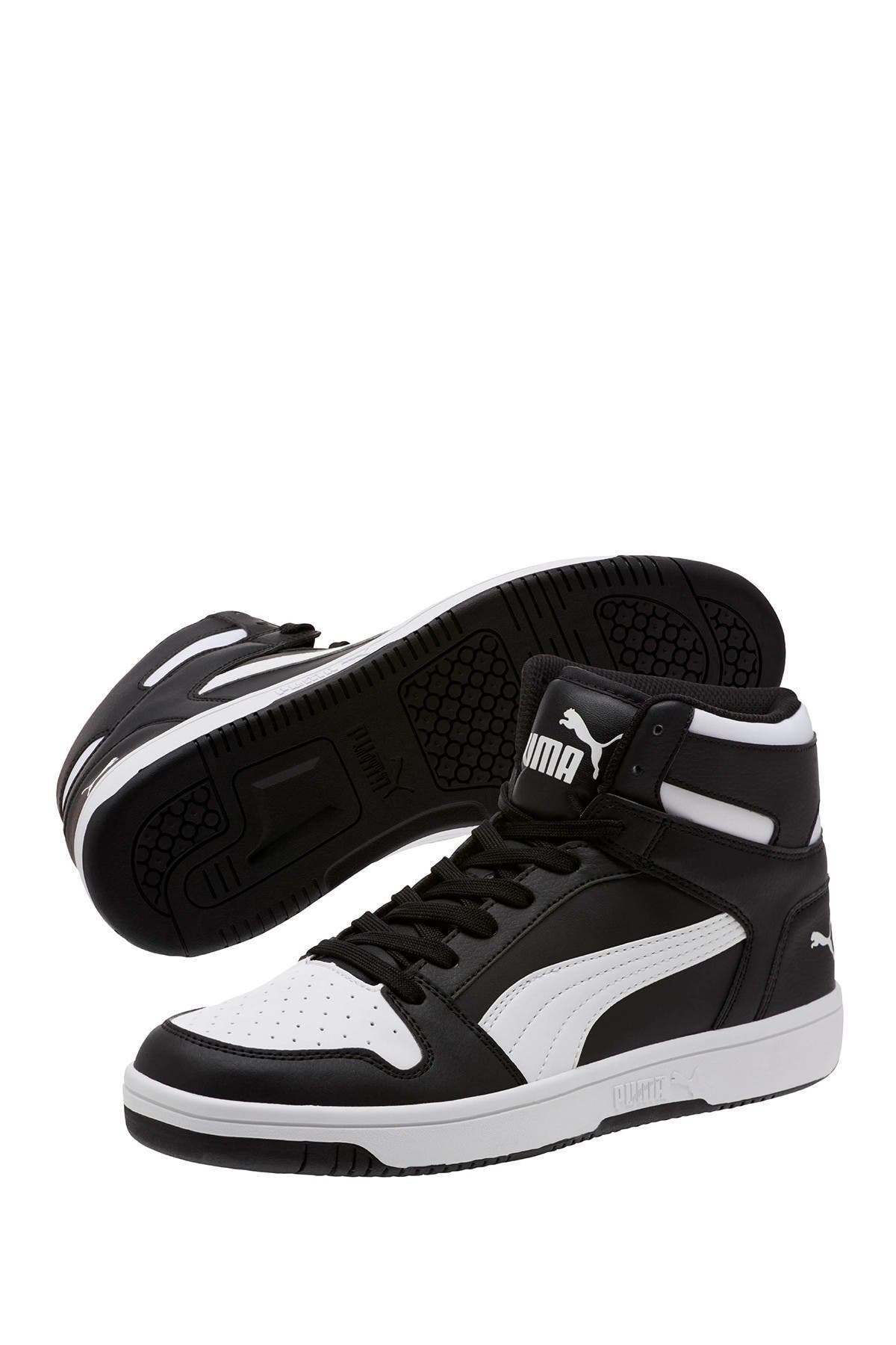 Rebound LayUp SL High Top Sneaker, Main, color, BLACK