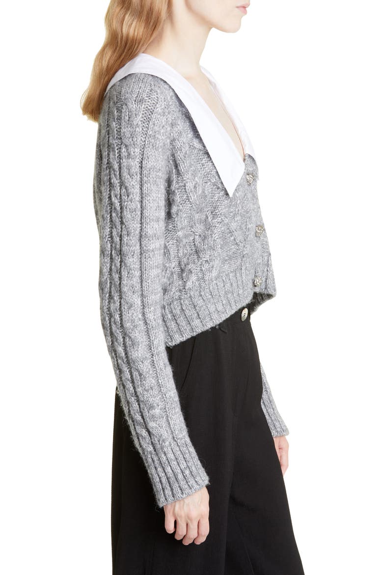 Chunky Cable Cardigan, Alternate, color, HIGH RISE