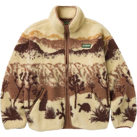 Joshua Tree Full-zip High Pile Fleece Jacket