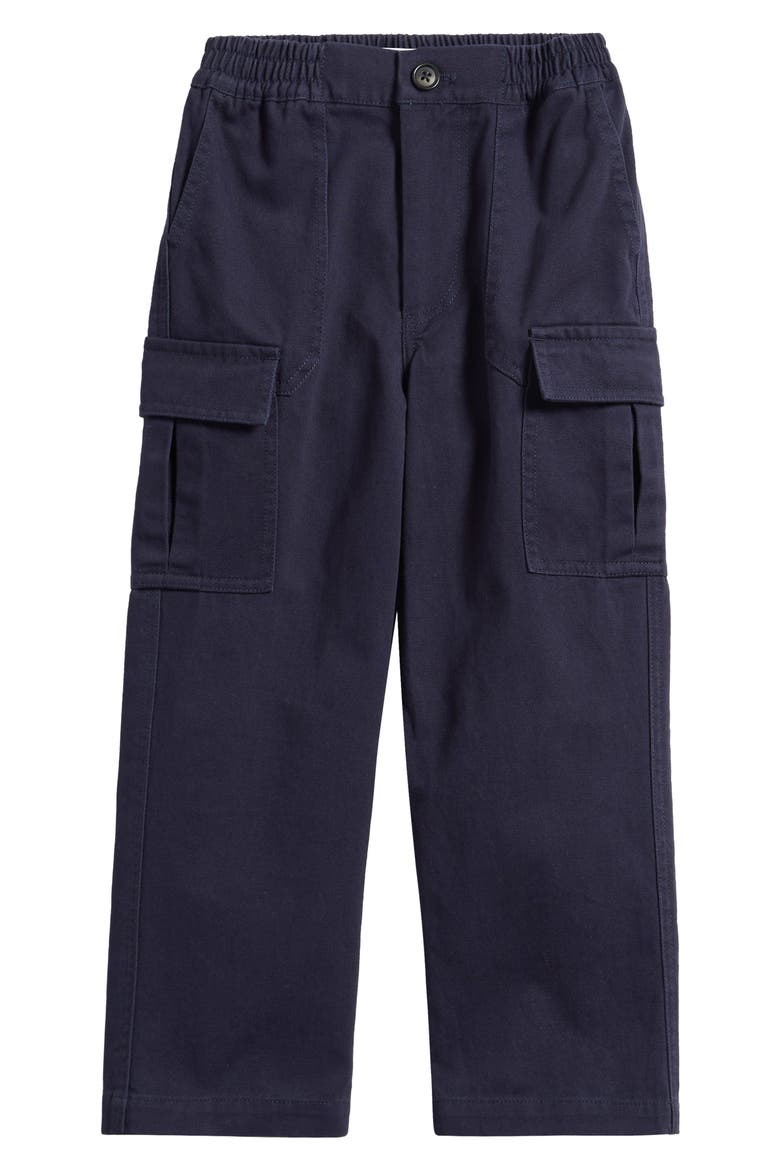 Kids' Alpine Cargo Pants, Main, color, NAVY