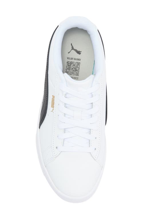 Puma Jada Classic Sneaker In White- Black