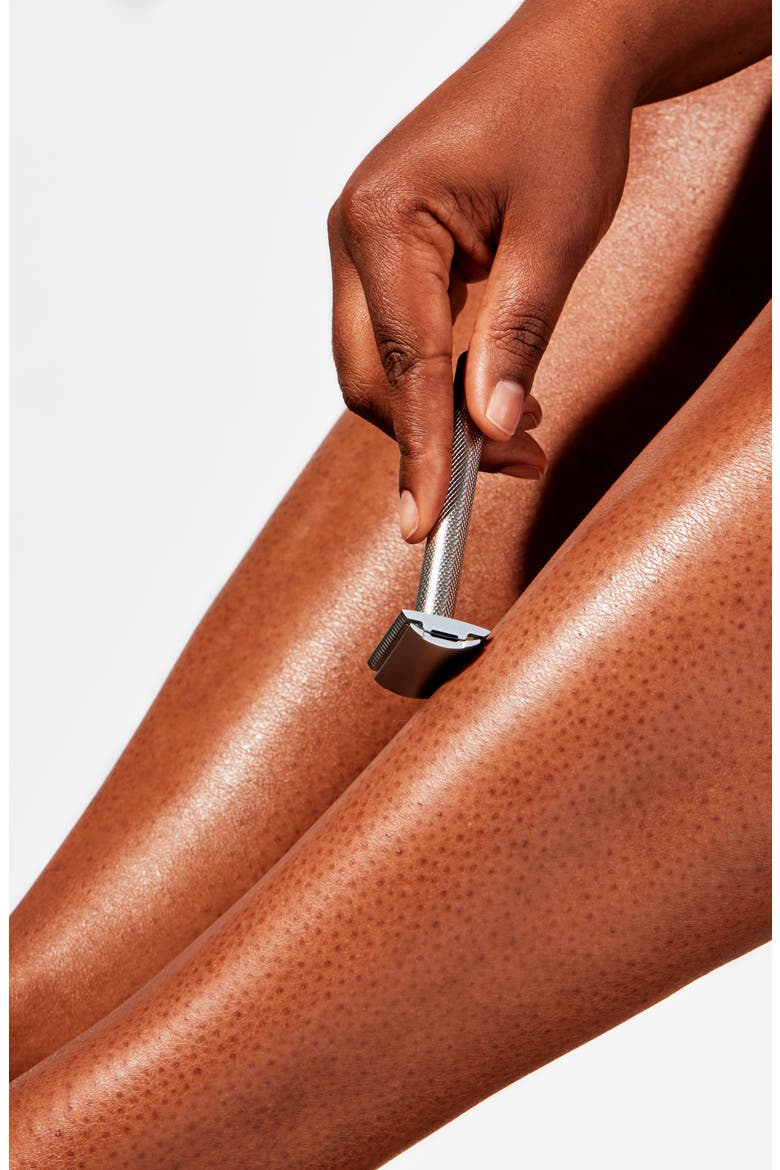 THE SINGLE Sensitive Skin Razor, Alternate, color, BRUSHED CHROME